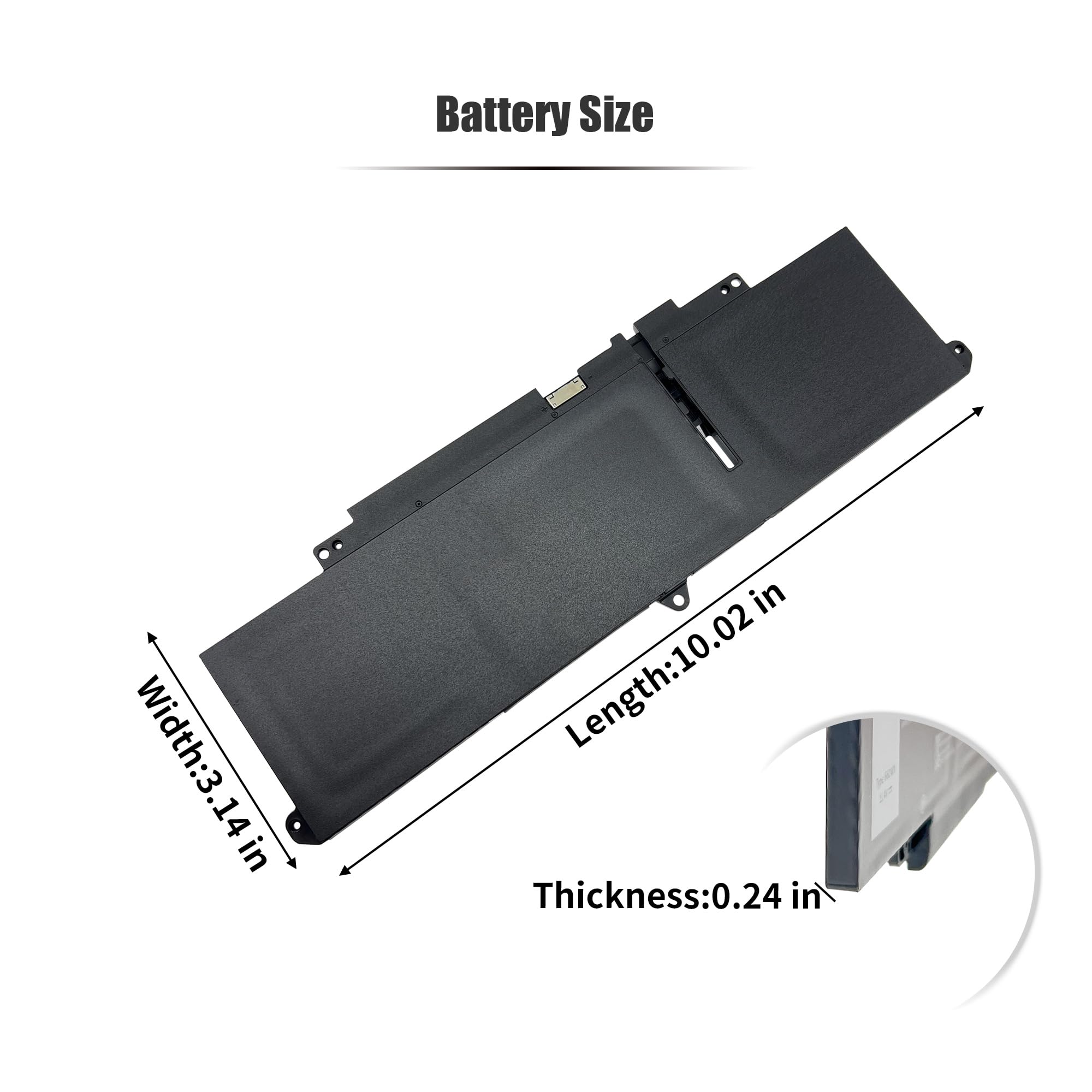 y① Amazon.com: INTIFO 57Wh 66DWX Laptop Battery Compatible with Dell
